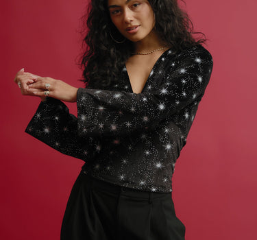 TILTIL Jella Velvet Star Black - Things I Like Things I Love