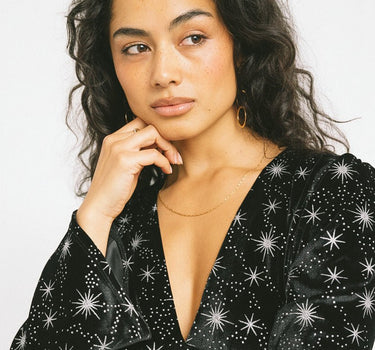 TILTIL Jella Velvet Star Black - Things I Like Things I Love