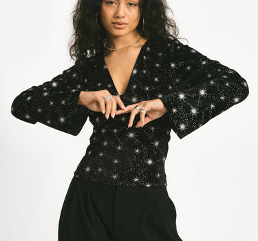 TILTIL Jella Velvet Star Black - Things I Like Things I Love