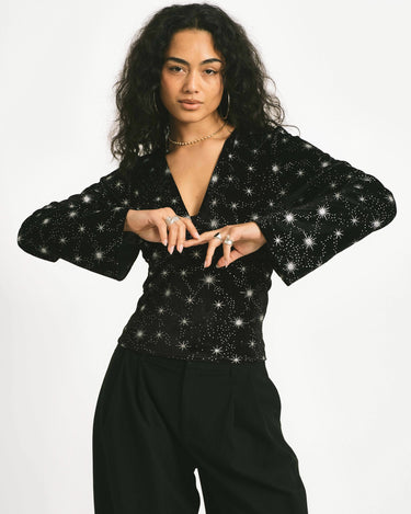 TILTIL Jella Velvet Star Black - Things I Like Things I Love