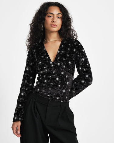 TILTIL Jella Velvet Star Black - Things I Like Things I Love