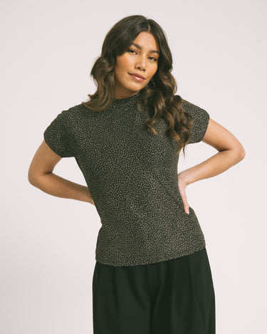 TILTIL Jetta Shortsleeve Sparkle Antraciet - Things I Like Things I Love