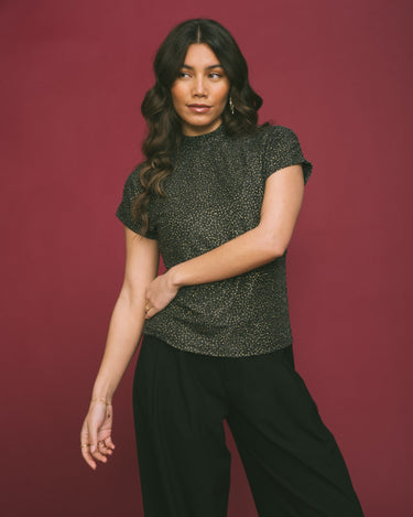 TILTIL Jetta Shortsleeve Sparkle Antraciet - Things I Like Things I Love