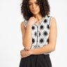TILTIL Jillie Crochet Gilet Black - Things I Like Things I Love