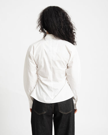 TILTIL Jinte Pleated Blouse Wit - Things I Like Things I Love