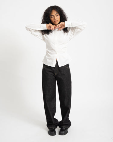 TILTIL Jinte Pleated Blouse Wit - Things I Like Things I Love