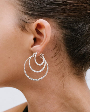 TILTIL Jip Silver Hoops - Things I Like Things I Love