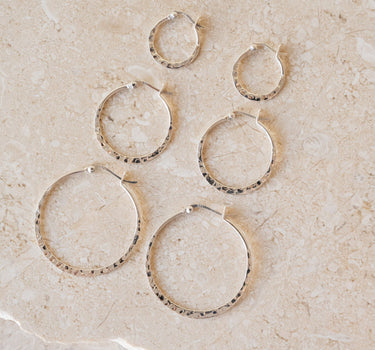 TILTIL Jip Silver Hoops - Things I Like Things I Love