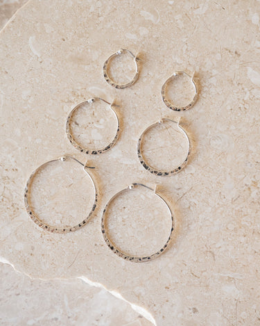 TILTIL Jip Silver Hoops - Things I Like Things I Love