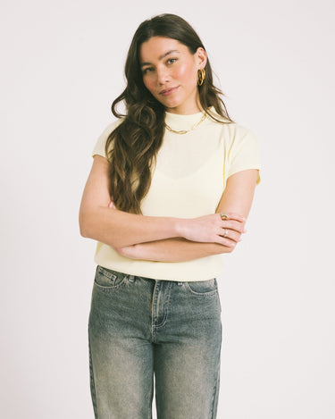 TILTIL Jiska Knit Butter Yellow One Size - Things I Like Things I Love