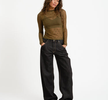 TILTIL Joa Barrel Jeans Black - Things I Like Things I Love