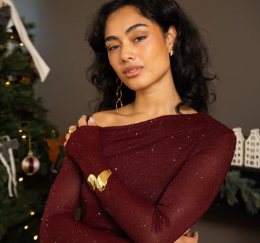 TILTIL Jolly Sparkle Burgundy - Things I Like Things I Love