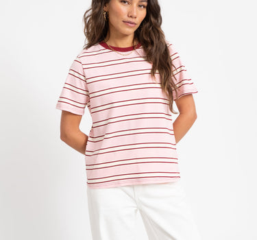 TILTIL Joy T-shirt Stripe Pink - Things I Like Things I Love