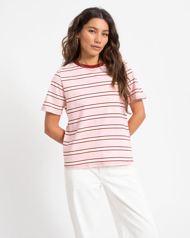 TILTIL Joy T-shirt Stripe Pink - Things I Like Things I Love