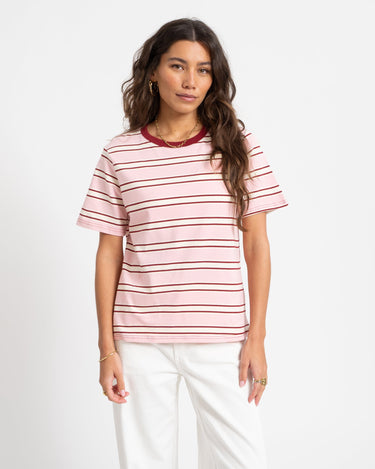 TILTIL Joy T-shirt Stripe Pink - Things I Like Things I Love