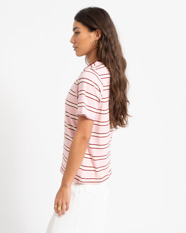 TILTIL Joy T-shirt Stripe Pink - Things I Like Things I Love
