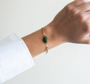 TILTIL Juniper Bracelet Gold Groen - Things I Like Things I Love