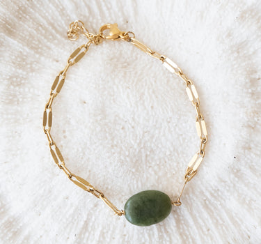 TILTIL Juniper Bracelet Gold Groen - Things I Like Things I Love