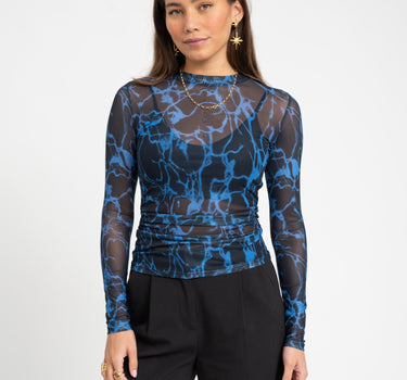TILTIL Kara Aqua Longsleeve Black - Things I Like Things I Love