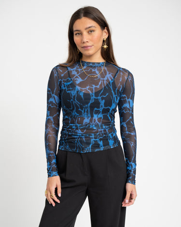 TILTIL Kara Aqua Longsleeve Black - Things I Like Things I Love