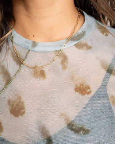 TILTIL Kay Longsleeve Feather Print Lichtblauw - Things I Like Things I Love