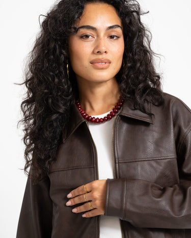 TILTIL Ketting Burgundy Glow Goud - Things I Like Things I Love