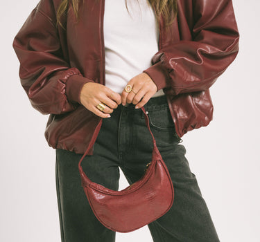 TILTIL Kiki Snake Bag Bordeaux - Things I Like Things I Love