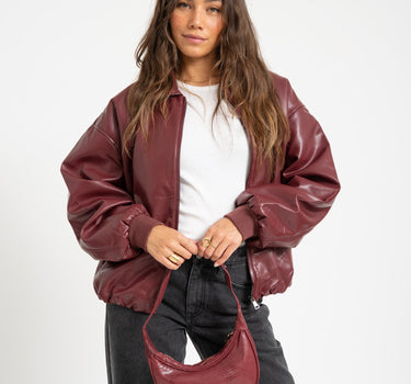 TILTIL Kiki Snake Bag Bordeaux - Things I Like Things I Love