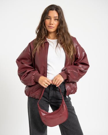 TILTIL Kiki Snake Bag Bordeaux - Things I Like Things I Love