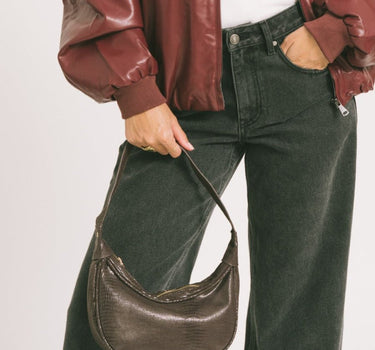 TILTIL Kiki Snake Bag Dark Brown - Things I Like Things I Love