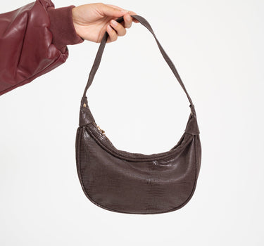 TILTIL Kiki Snake Bag Dark Brown - Things I Like Things I Love