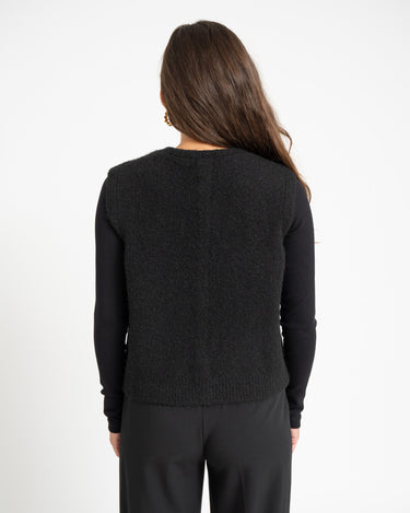 TILTIL Knitted Monica Gilet Black - Things I Like Things I Love