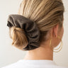TILTIL Knitted Stripe Scrunchie Bruin - Things I Like Things I Love