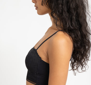 TILTIL Lace Bandeau Bralette Black One Size - Things I Like Things I Love