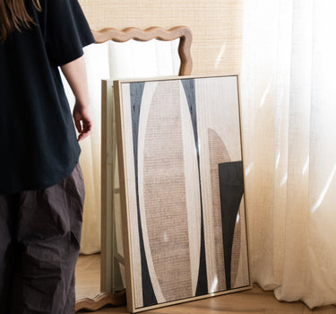 TILTIL Large Wall Art Sand Meets Shadow - Things I Like Things I Love