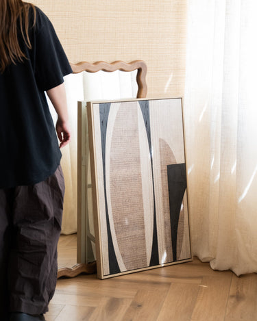 TILTIL Large Wall Art Sand Meets Shadow - Things I Like Things I Love