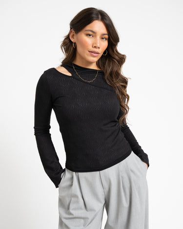 TILTIL Lary Off Shoulder Black - Things I Like Things I Love