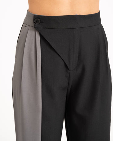 TILTIL Lea Pantalon Blocked Black Grey - Things I Like Things I Love