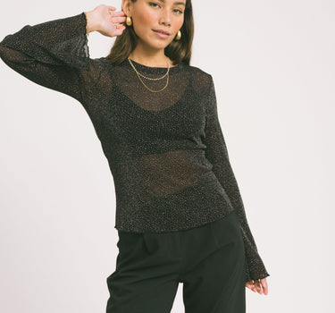 TILTIL Lieke Mesh Sparkle Black - Things I Like Things I Love