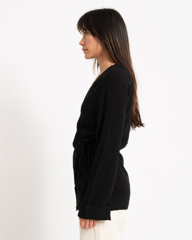 TILTIL Lily Kimono Linen Black - Things I Like Things I Love