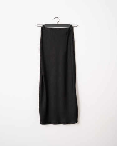 TILTIL Lima Satin Skirt Black - Things I Like Things I Love