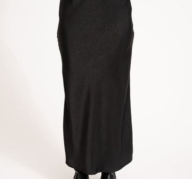 TILTIL Lima Satin Skirt Black - Things I Like Things I Love
