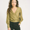 TILTIL Linde Blouse Olive - Things I Like Things I Love