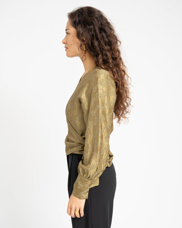 TILTIL Linde Blouse Olive - Things I Like Things I Love
