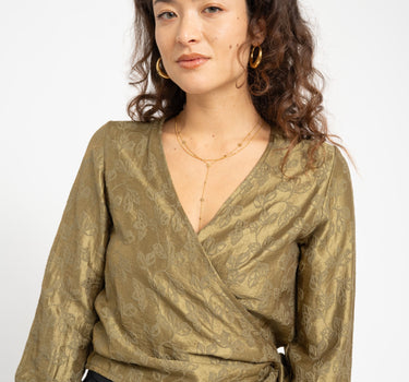 TILTIL Linde Blouse Olive - Things I Like Things I Love