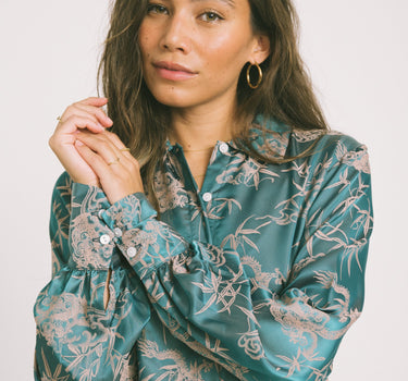 TILTIL Liz Blouse Bamboo Dragon - Things I Like Things I Love