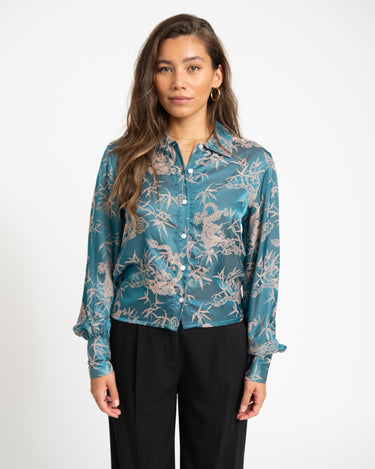 TILTIL Liz Blouse Bamboo Dragon - Things I Like Things I Love
