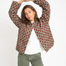 TILTIL Loa Stitched Jacket Green Red One Size - Things I Like Things I Love