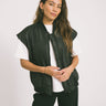 TILTIL Lois Bomber Gilet Black One Size - Things I Like Things I Love