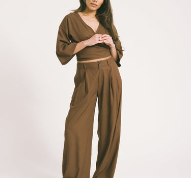 TILTIL Loma Ceder Pantalon Brown - Things I Like Things I Love